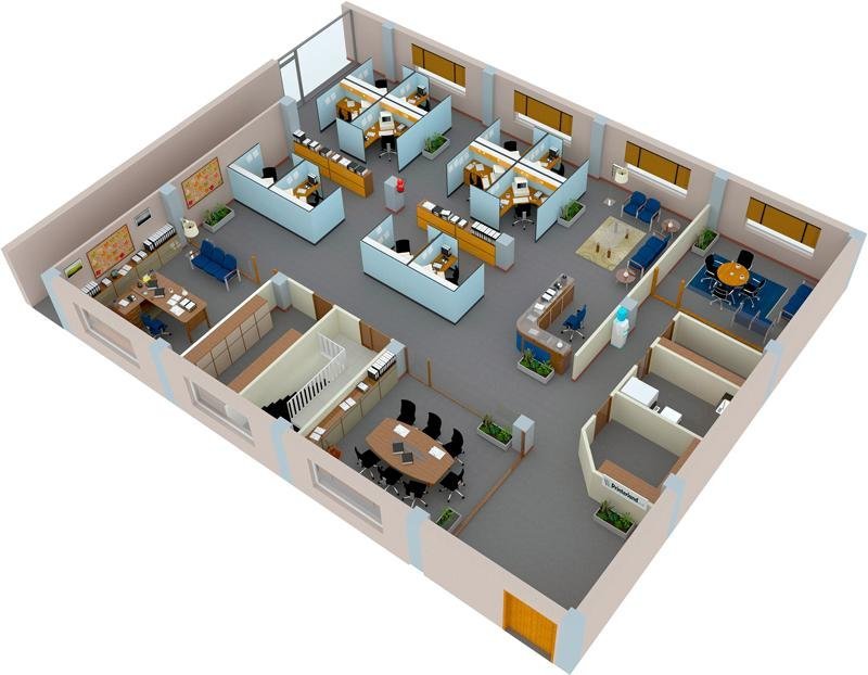 Coworking space business.